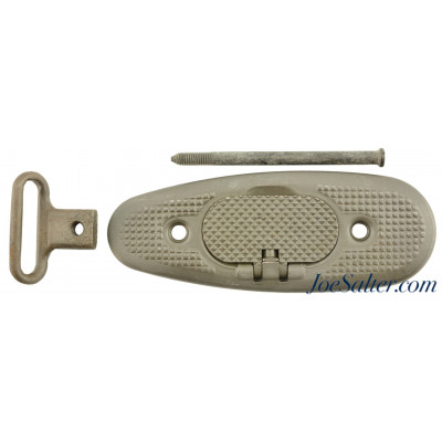 M1 Garand Parts Buttplate, Screw and Sling Bale