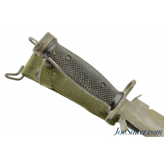 USGI M4 M1 Carbine Bayonet with Scabbard