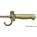 Unmodified Pre-WWI French Lebel Model 1886 Bayonet & Scabbard Hooked Quillion