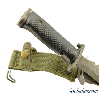 U.S. M5A1 MILPAR COL Bayonet & USM8A1 Scabbard P.W.H.