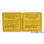Vintage Leon Beaux & C 8mm Roth Steyr Ammo 36rnds