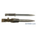 WWII German M84/98 Bayonet and Scabbard with Frog fnj 1942