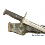 Pre-WWI M1905 Bayonet Springfield 1910/M1905 T3 Scabbard