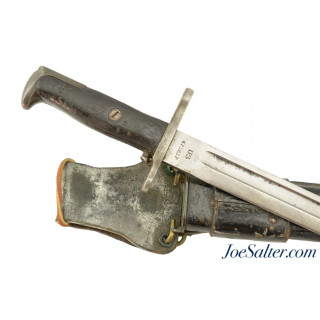 Pre-WWI M1905 Bayonet Springfield 1910/M1905 T3 Scabbard
