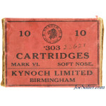 Kynoch Limited .303 Mark VI Soft Nose Ammo 10rnds