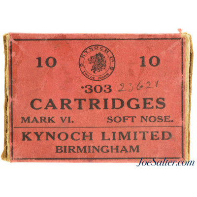 Kynoch Limited .303 Mark VI Soft Nose Ammo 10rnds