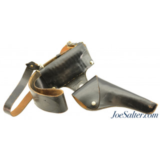 Vintage Police Holster Rig With Shoulder Strap 