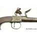 Very Nice British Flintlock Turn-Off Pistol by M&L Bourn