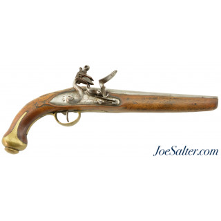 Antique Balkan/Anatolian Flintlock Pistol Built in the British Style