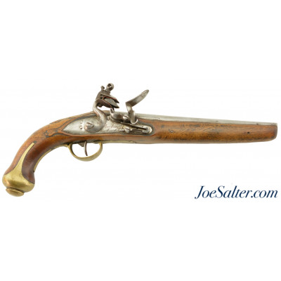 Antique Balkan/Anatolian Flintlock Pistol Built in the British Style