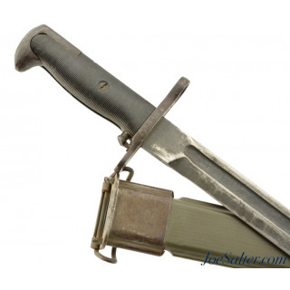 WWII M1905 Bayonet O.L. 1943  w/  T3 Scabbard