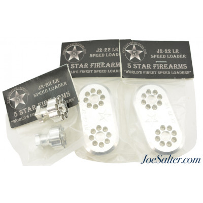 5 Star Firearms J2-22 LR Speed Loaders 4 pc