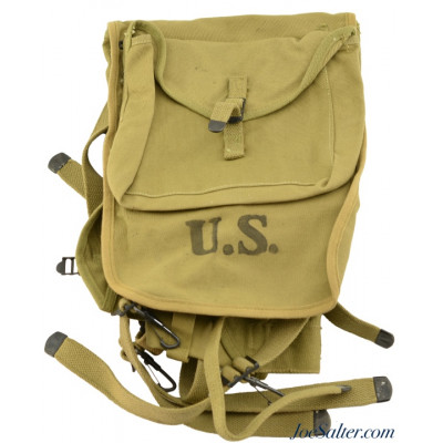 Excellent WWII U.S. Army M-1928 Haversack RUBRO 1942
