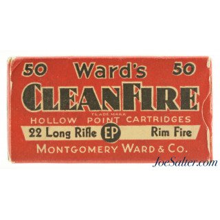Scarce CleanFire 1930's Cadmium Coat Montgomery Ward 22 LR HP Full