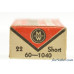 Scarce 1930's Montgomery Ward Cadmium Coat CleanFire 22 Short EP Ammo