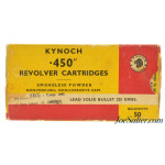 Kynoch 450 Revolver Cartridges Full Box Smokeless 225 Gr Lead Bullet