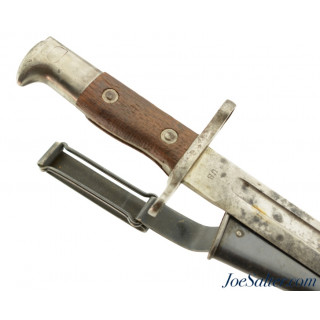1902 Dated Krag Bayonet & Model 1899 Belt Attachment