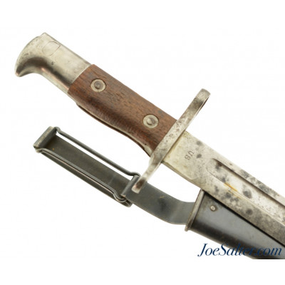 1902 Dated Krag Bayonet & Model 1899 Belt Attachment