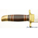 Rare John Nelson Cooper Custom Thorp Style Bowie Knife 1968-69 11 3/4"