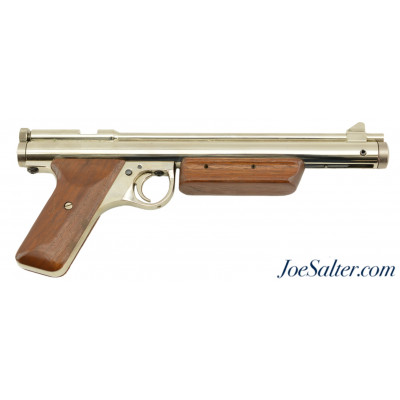  Nickel Benjamin Sheridan H9A Series 4.5mm (.177 cal) Pellet Air Pistol