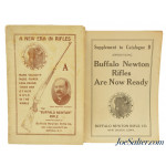Original Newton Rifle Catalog with Supplement 1923 Buffalo NY