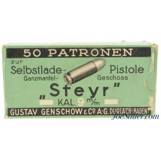 Gustav Genschow & Co. 9mm Steyr 50 Rounds