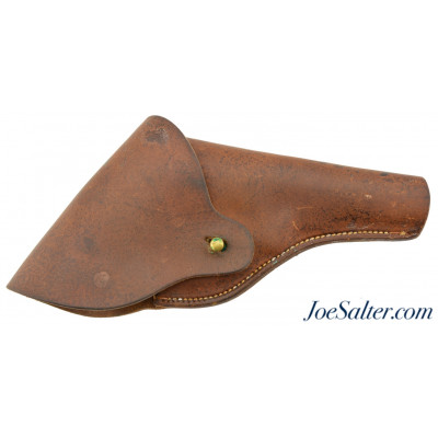 WWII U.S. Full Flap Holster for the S&W Victory Model 4" Barrel Revolver