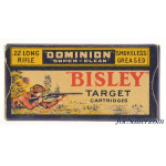 Scarce CIL Dominion Bisley 22 LR target 3rd Variation Box Excellent