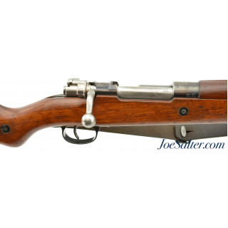 Exceptional Chilean Model 1935 Carabinero Carbine by Mauser with Three Digit Serial