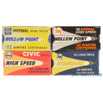  Australian Collector 22 Ammo IMI Imperial & ICI 4 Boxes Foreign Collector Cartridges