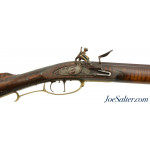 Beautiful Custom M. Compton Pennsylvania Flintlock Rifle 45 Caliber