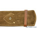 J. Nunez Mexican Tooled Leather Gun Belt Rig 22 Cal Right Hand Size 38