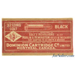 Dominion Cartridge Co. 32 Long Colt BP Ammo Marlin & Remington Call Outs 