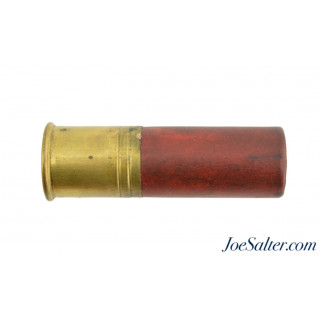  Scarce 8 Gauge Loaded Shotgun Shell #4 Shot Kirkwood