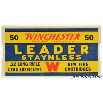 Winchester .22 LR Leader Ammunition Staynless