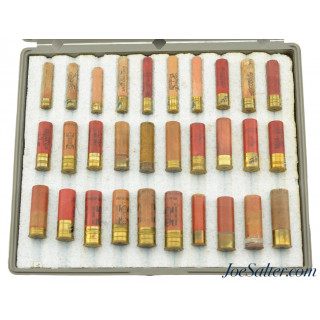 Western & Clinton Cartridge Co. 30 Count Paper Shotgun Shell Collection