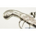 Beautiful Pair of All-Metal 18th Century Flintlock Pistols by G. Devillers of Liege