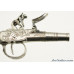 Beautiful Pair of All-Metal 18th Century Flintlock Pistols by G. Devillers of Liege