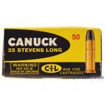 Canuck 25 Stevens Long Ammunition 50 Rounds C-I-L