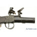 Large Bore 18th Century Flintlock Turn-Off Pistol by Jover & Son of London