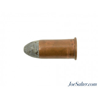  Benet Primed .58 Caliber “Button Head” Centerfire Cartridge Indian War Conversion Rifle