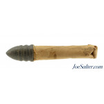 Original Civil War Sharps Sporting Cartridge 56 Caliber Ringtail Bullet