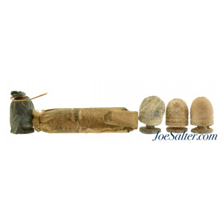  Williams “Cleaner” Civil War 58 Cal Cartridge & Bullets Type II & III