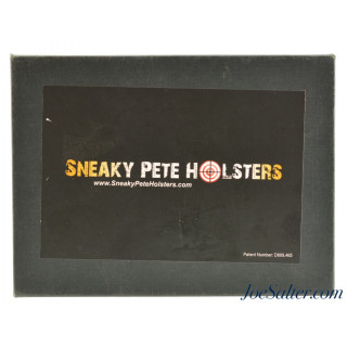 Sneaky Pete Springfield XDS 45 Black Leather Holster