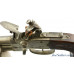 British Iron Frame Flintlock Tap-Action Pistol with Snap Bayonet by Younge