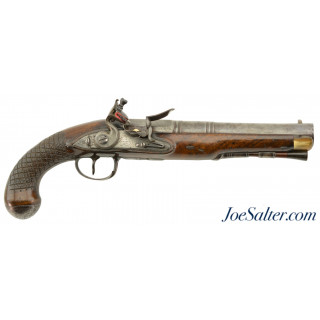 Big Bore Pistol by William Jover Belonging to Sir John Dyer, 6th Baronet Dyer