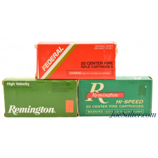 Remington and Federal 35 Remington Ammo 49rnds