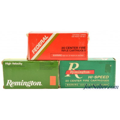 Remington and Federal 35 Remington Ammo 49rnds