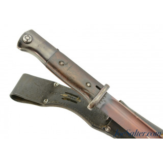 Pre-WWII German K98 Bayonet S/245 Jeter & Scheerer 1936 M1884/98