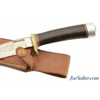 Vintage Randall Model #3-7 Knife w/ Sheath Late 50s-60s